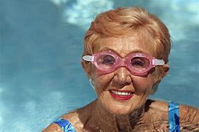 Image result for Elderly Swimming