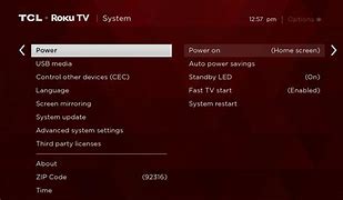 Image result for TCL Television Power Button