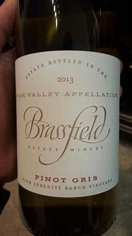Image result for Brassfield Estate Dry Riesling High Serenity Ranch