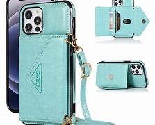 Image result for Silver iPhone 14 Case with Strap