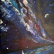 Image result for Milky Way Painting