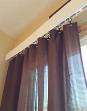 Image result for Curtain Rod Over Blinds