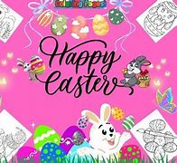 Image result for Happy Easter Coloring Pages