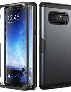 Image result for Samsung Note 8 Plus Front and Silicone Case
