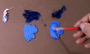 Image result for Ultramarine Pigment vs Dye