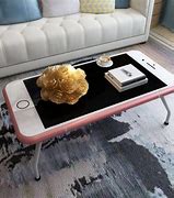 Image result for Coffee Table with iPhone On It