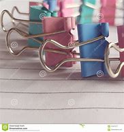 Image result for Colourfull Mound of Bulldog Clips