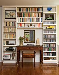 Image result for Home Office Bookcase Ideas