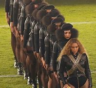 Image result for Beyonce Super Bowl Black Panthers