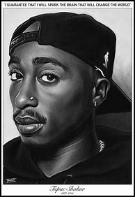 Image result for Cool Tupac Drawings