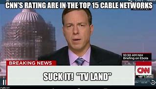 Image result for CNN Ratings Meme