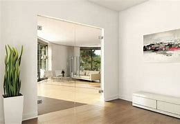 Image result for Frameless Glass Door Front View