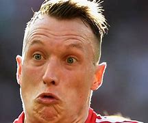 Image result for Phil Jones Footballer Funny Face