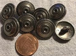 Image result for Silver Shank Button
