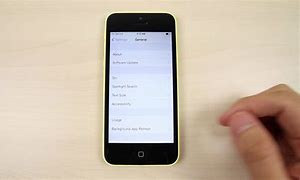 Image result for Reset iPhone 5C