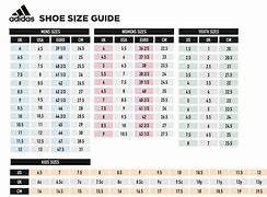 Image result for Adidas Shoe Size Chart Width