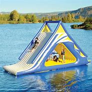 Image result for Swimming Pool Inflatable Water Slide