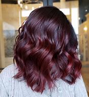 Image result for Natural Burgundy Hair Color