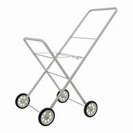 Image result for Folding Rolling Laundry Cart