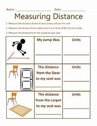 Image result for Distance Worksheet Kindergarten