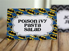Image result for Batman Food Tag