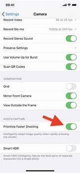 Image result for iPhone 11 Camera Settings