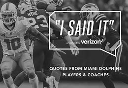 Image result for Miami Dolphins Quotes