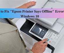 Image result for Epson Printer Offline How to Fix