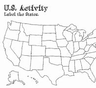 Image result for Us Map Printable PDF Free