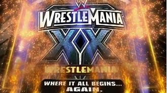 Image result for WWE Wrestlemania 20