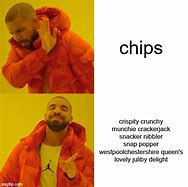 Image result for British Chips Meme