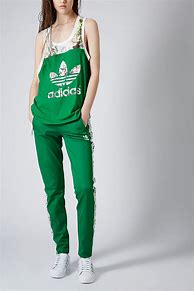 Image result for Women's Green Adidas Tracksuit