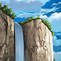 Image result for Man On a Cliff with a Cape Anime