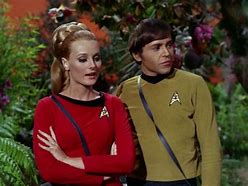 Image result for Star Trek the Apple Celeste Yarnell