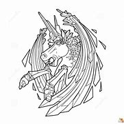 Image result for Evil Unicorn for Coloring