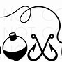 Image result for Fishing Pole Heart SVG