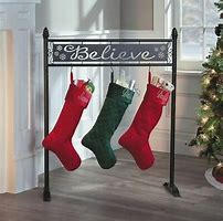 Image result for Christmas Stocking Holder Stand