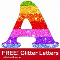 Image result for Glitter Letter T