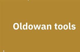 Image result for Oldowan Tools