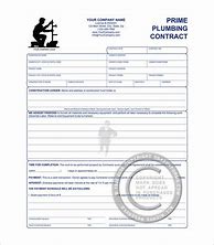 Image result for Plumbing Contract Template