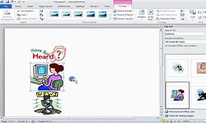 Image result for Insert Clip Art in Word