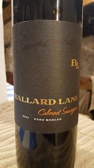 Image result for Ballard Lane Cabernet Sauvignon