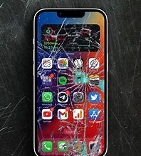 Image result for Shattered Red iPhone Screen