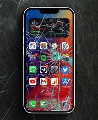 Image result for Broken iPhone Screensaver