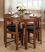 Image result for Small Round Dining Table and Chairs