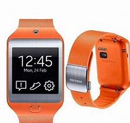 Image result for Samsung Gear 2 Watch Black with Silver Band