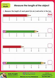 Image result for Non-Standard Measurement Worksheets Grade 1