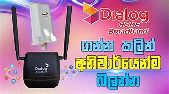 Image result for Dialog 4G Router 575