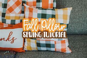 Image result for Handmade Sewing Fall Pillows