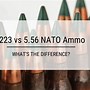 Image result for 5.56 vs .223 Caliber